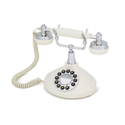 Gpo Retro Opal Push Button Telephone Creamchrome gpo kopen in de aanbieding