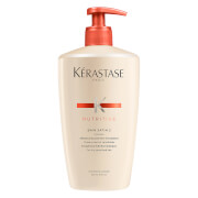 Kérastase Nutritive Bain Satin 2, Shampoing Cheveux Secs et Sensibilisés (500ml)