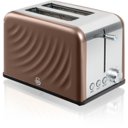 Swan ST19010TWN 2 Slice Twist Toaster - Copper