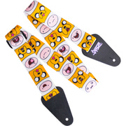 Adventure Time Finn and Jake Fabric Guitar Strap Adventure Time Finn and Jake Fabric Guitar Strap