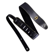 Batman Logo (Metal) Leather Guitar Strap Batman Logo (Metal) Leather Guitar Strap