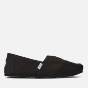 Image of TOMS Men's Core Classics Slip-On Pumps - Black/Black - UK 7/US 8