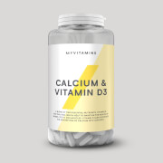 Calcio y Vitamina D3 Comprimidos - 180Tabletas
