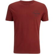 Image of Jack & Jones Men's Originals Small Logo Bones T-Shirt - Syrah - XL - Burgundy