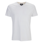 Image of Threadbare Men's Charlie Plain V-Neck T-Shirt - White - L - White