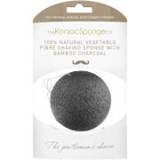 The Konjac Sponge Company Gentlemen's Shaving Sponge with Bamboo Charcoal The Konjac Sponge Company Gentlemen's Shaving Sponge with Bamboo Charcoal