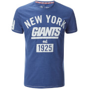 Image of NFL Men's New York Giants Logo T-Shirt - Blue - L - Blue