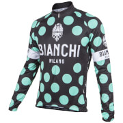 Bianchi Leggenda Long Sleeve Jersey Black L Green bianchi kopen in de aanbieding