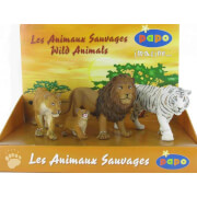 Papo Wild Animal Kingdom Display Box Big Cats 4 Figurines papo kopen in de aanbieding Papo Wild Animal Kingdom Display Box Big Cats 4 Figurines papo kopen in de aanbieding