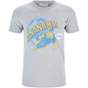 Image of Bananaman Men's Eat A Banana T-Shirt - Grey - XXL - Grey