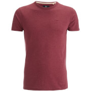 Image of Threadbare Men's William T-Shirt - Burgundy Marl - L - Burgundy