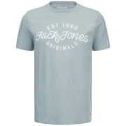 Image of Jack & Jones Originals Men's Finish T-Shirt - Stone Blue - S - Blue