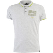 Polo Homme Homme Albedo Smith & Jones - Gris Clair Chiné - S - Gris