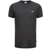 Image of Jack & Jones Originals Men's Kingpin Textured T-Shirt - Tap Shoe - XL - Black