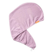 Serviette séchante turban Lisse Luxe Aquis - Rose des sables