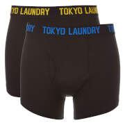Tokyo Laundry Mens Pellipar 2 Pack Boxers Blackolympian Blueyellow Iris S Black tokyo laundry kopen in de aanbieding Tokyo Laundry Mens Pellipar 2 Pack Boxers Blackolympian Blueyellow Iris S Black tokyo laundry kopen in de aanbieding