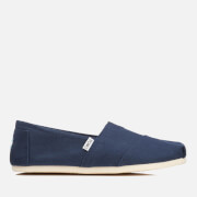 Image of TOMS Men's Core Classics Slip-On Pumps - Navy Canvas - UK 8/US 9