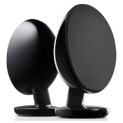 KEF EGG Bluetooth Stereo Speakers - Black