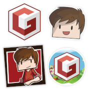 Autocollants Grian Minecraft