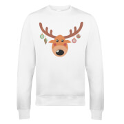 Reindeer Xmas Sweatshirt Xxl White the christmas collection kopen in de aanbieding