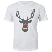 Rude Dolf Christmas T Shirt Grey Xxl the christmas collection kopen in de aanbieding