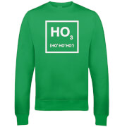 Ho Ho Ho Christmas Sweatshirt Green L the christmas collection kopen in de aanbieding Ho Ho Ho Christmas Sweatshirt Green L the christmas collection kopen in de aanbieding