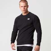 Myprotein Classic Crew Neck Sweatshirt Black M myprotein kopen in de aanbieding