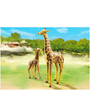 Playmobil Giraffe With Calf 6640 playmobil kopen in de aanbieding