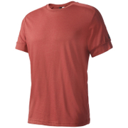 Adidas Mens Id Stadium T Shirt Mystery Red Xs adidas kopen in de aanbieding