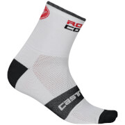 Castelli Rosso Corsa 13 Socks S M White castelli kopen in de aanbieding