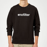 Tjunkie Nofilter Slogan Sweatshirt Black Xl tjunkie kopen in de aanbieding