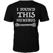 Tjunkie Mens Humerus Slogan T Shirt Black M tjunkie kopen in de aanbieding