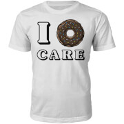 Tjunkie I Donut Care Slogan T Shirt White Xxl tjunkie kopen in de aanbieding