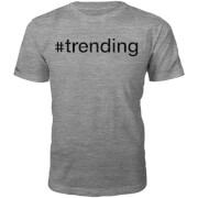 Tjunkie Trending Slogan T Shirt Grey M tjunkie kopen in de aanbieding