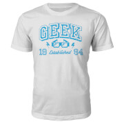 The Geek Collection Established 1990S T Shirt White Xxl 1994 the geek collection kopen in de aanbieding
