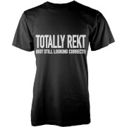 Geekdown Totally Rekt Still Looking Correct T Shirt Black Xl geekdown kopen in de aanbieding Geekdown Totally Rekt Still Looking Correct T Shirt Black Xl geekdown kopen in de aanbieding