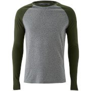 Brave Soul Mens Osbourne Raglan Long Sleeve Top Mid Greykhaki S Green brave soul kopen in de aanbieding Brave Soul Mens Osbourne Raglan Long Sleeve Top Mid Greykhaki S Green brave soul kopen in de aanbieding