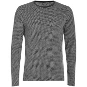 Brave Soul Mens Mosley Long Sleeve Top Dark Charcoal Marl S Grey brave soul kopen in de aanbieding Brave Soul Mens Mosley Long Sleeve Top Dark Charcoal Marl S Grey brave soul kopen in de aanbieding