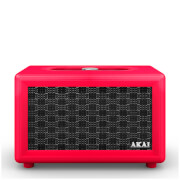 Haut-Parleur Bluetooth Akai Retro (2 x 20W) - Rouge