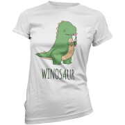 Winosaur Womens T-Shirt - White - L - White Winosaur Womens T-Shirt - White - L - White