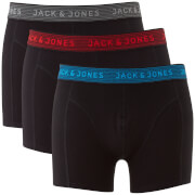 Lot de 3 Boxers Waistband Jack & Jones - Noir - S - Noir