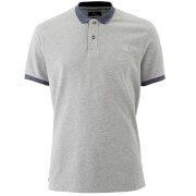 Polo Homme Compton Threadbare - Gris - S - Gris