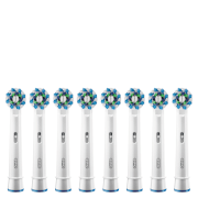 Brossettes de Rechange pour Brosse à Dents Oral-B Cross Action (Lot de 8)