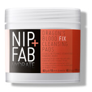 

Очищающие увлажняющие диски для лица NIP + FAB Dragons Blood Fix Cleansing Pads - 60 дисков