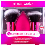 Brushworks Hd Complexion And Make Up Kit brushworks kopen in de aanbieding