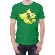 T-Shirt Xisuma Bananes -Vert - S - Vert Citron