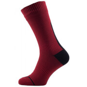 Sealskinz Road Thin Mid Socks With Hydrostop Redblack S sealskinz kopen in de aanbieding Sealskinz Road Thin Mid Socks With Hydrostop Redblack S sealskinz kopen in de aanbieding