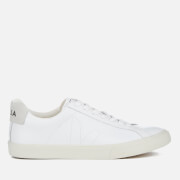 Image of Veja Men's Esplar Leather Trainers - Extra White - UK 7