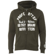 Tokyo Laundry Mens Snohaus Grindle Zip Through Hoody Olive S Green tokyo laundry kopen in de aanbieding Tokyo Laundry Mens Snohaus Grindle Zip Through Hoody Olive S Green tokyo laundry kopen in de aanbieding