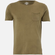 T-Shirt Homme Hella Cotton Jersey Tokyo Laundry - Kaki - S - Vert Citron